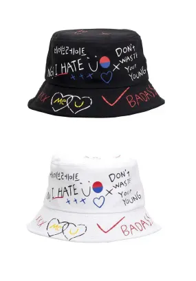 GRAFFITI BUCKET HAT