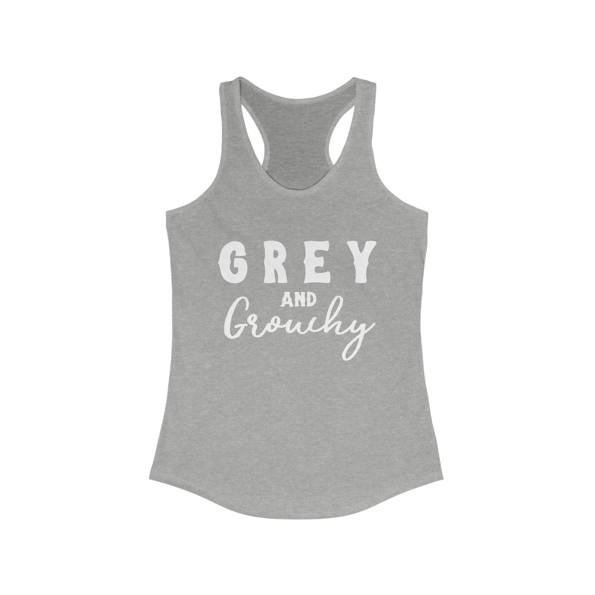 Grey & Grouchy Racerback Tank