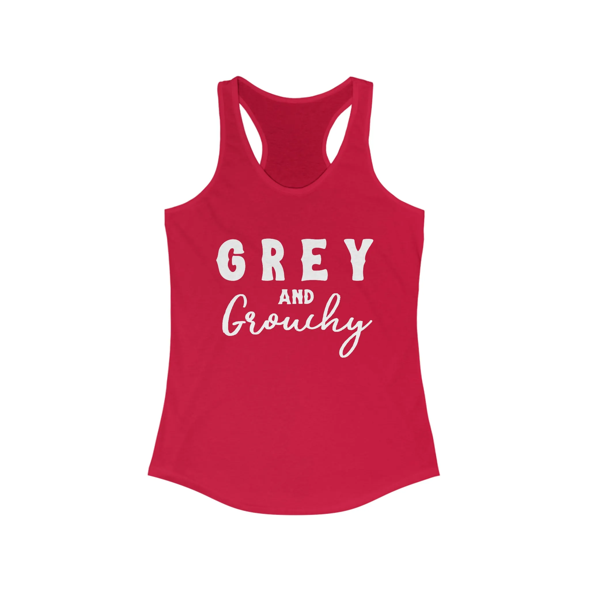 Grey & Grouchy Racerback Tank