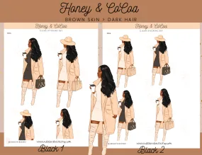 Honey & Cocoa - Black Girl Planner Stickers