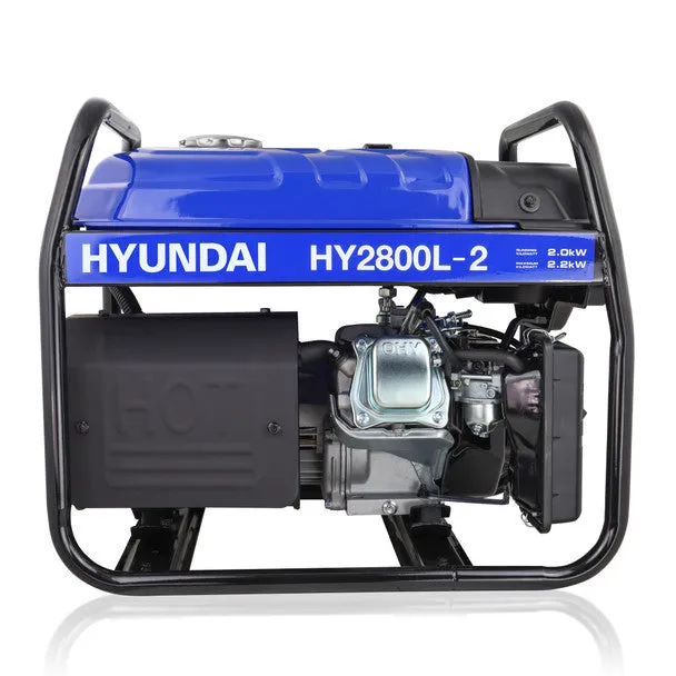 Hyundai Petrol Generator 2.2kW / 2.75kVa HY2800L-2