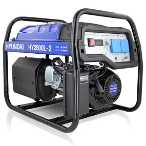 Hyundai Petrol Generator 2.2kW / 2.75kVa HY2800L-2