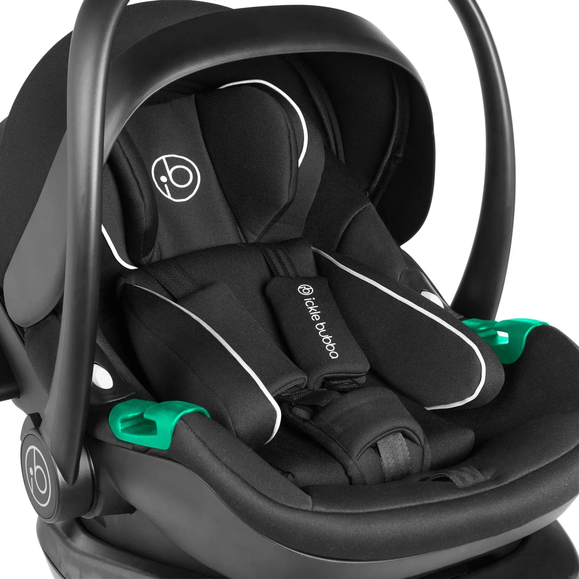 Ickle Bubba Stratus i-Size Car Seat and Isofix Base - Black