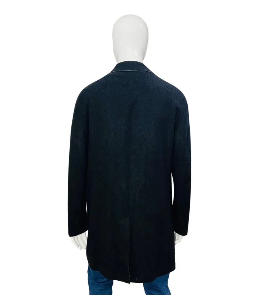 John Varvatos Wool & Cashmere Coat. Size M/L