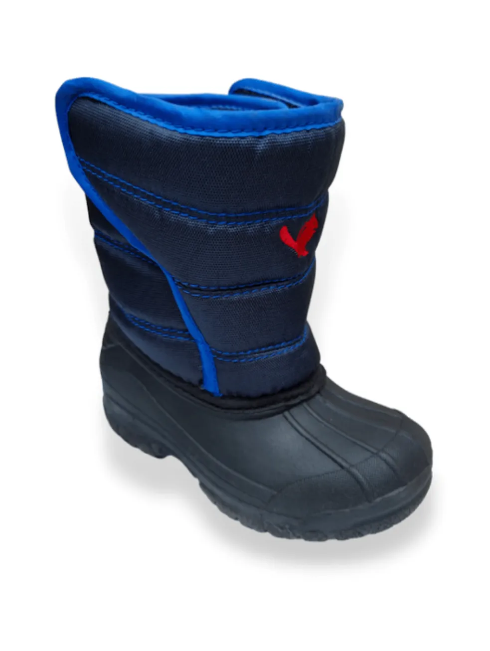 Kids Wellington Welly Boots Snow Boots Warm lined Navy/Black Girls/Boys