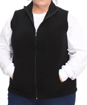 Ladies Sleeveless Fleece Jacket