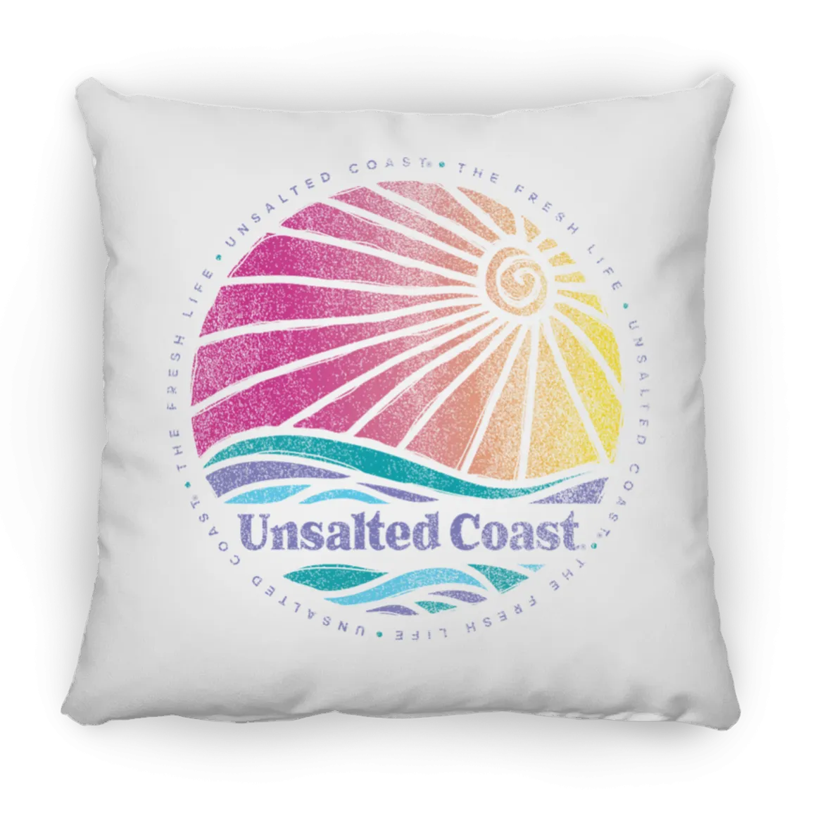 Lake Life Medium Square Pillow