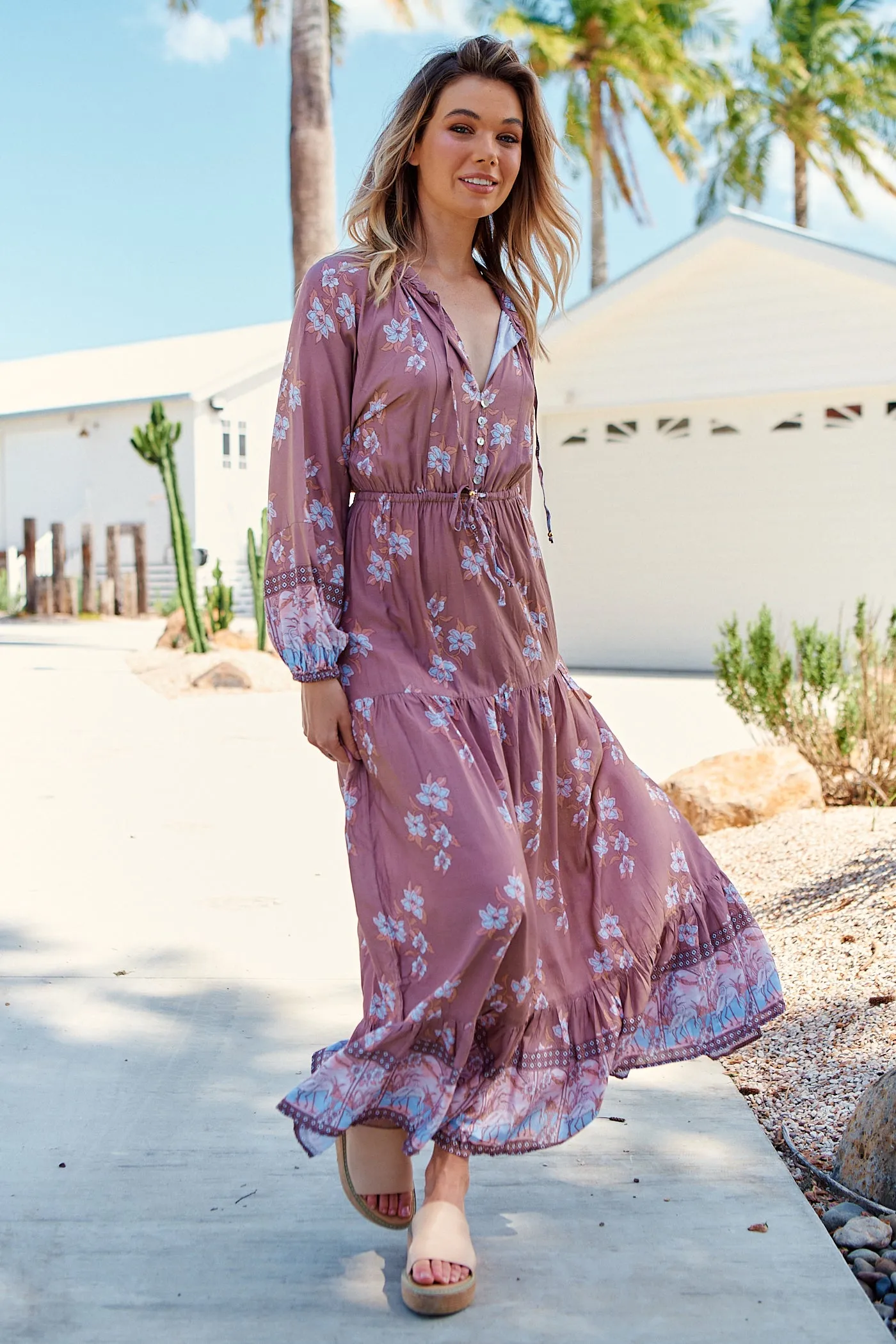 Lani Maxi Dress - Chocolate