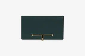 Large Melville Street Wallet - Bottle Green