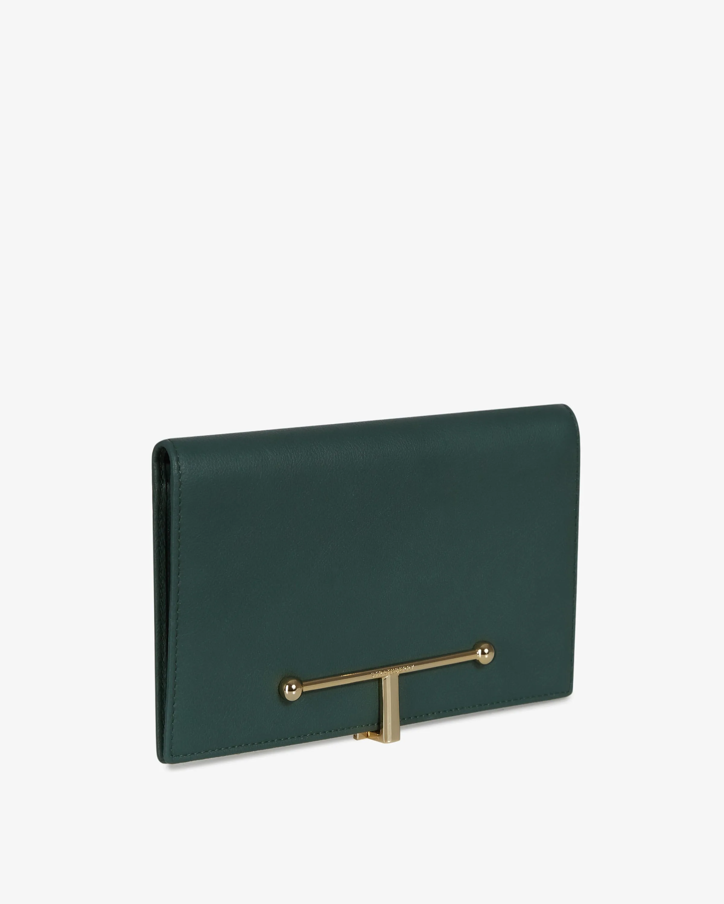 Large Melville Street Wallet - Bottle Green