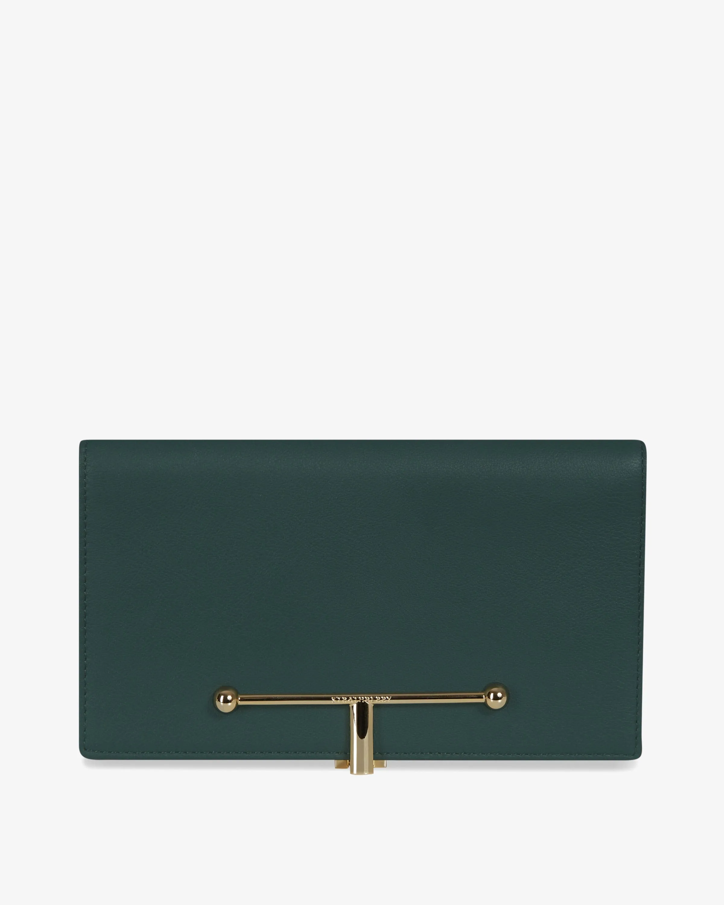 Large Melville Street Wallet - Bottle Green