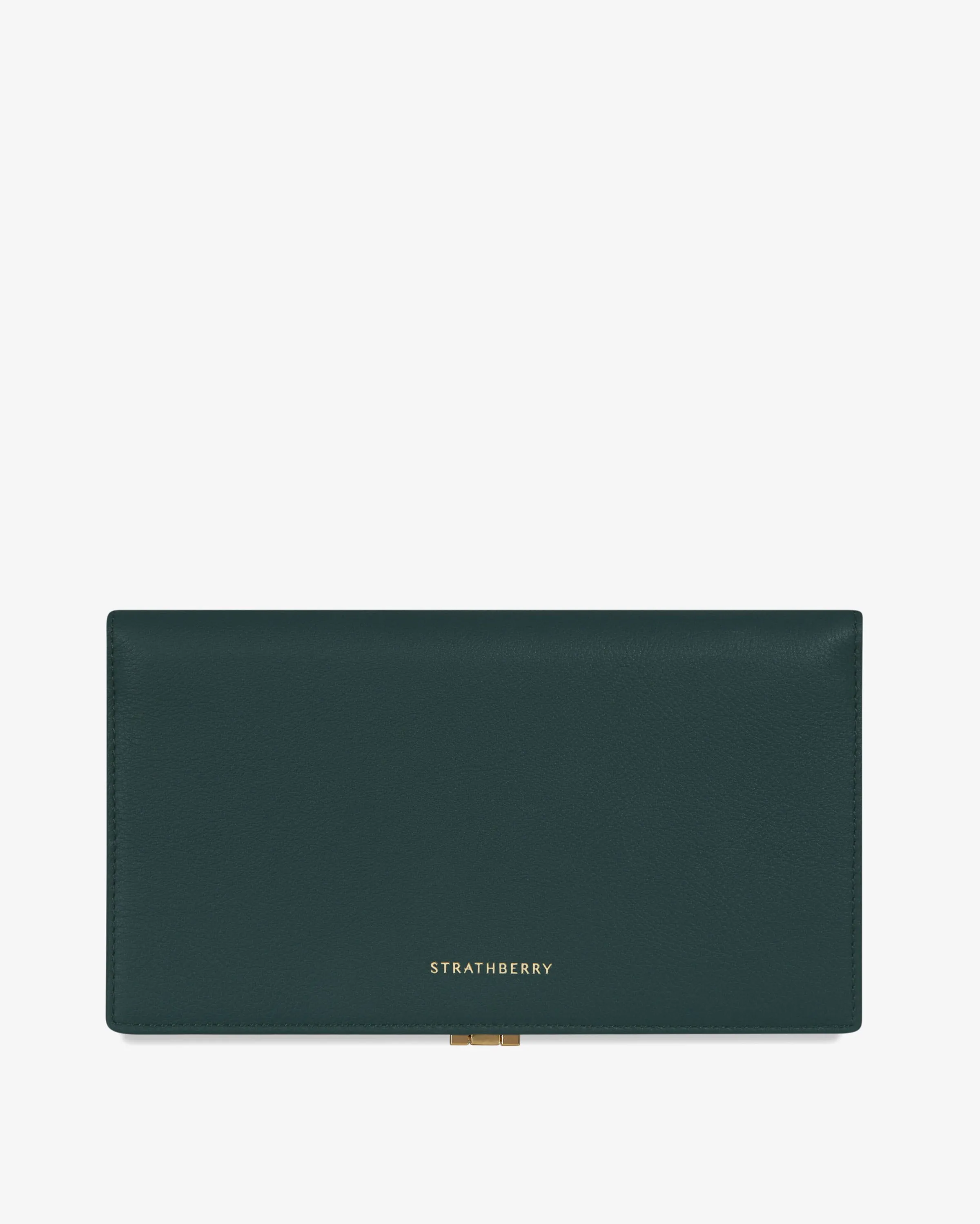 Large Melville Street Wallet - Bottle Green