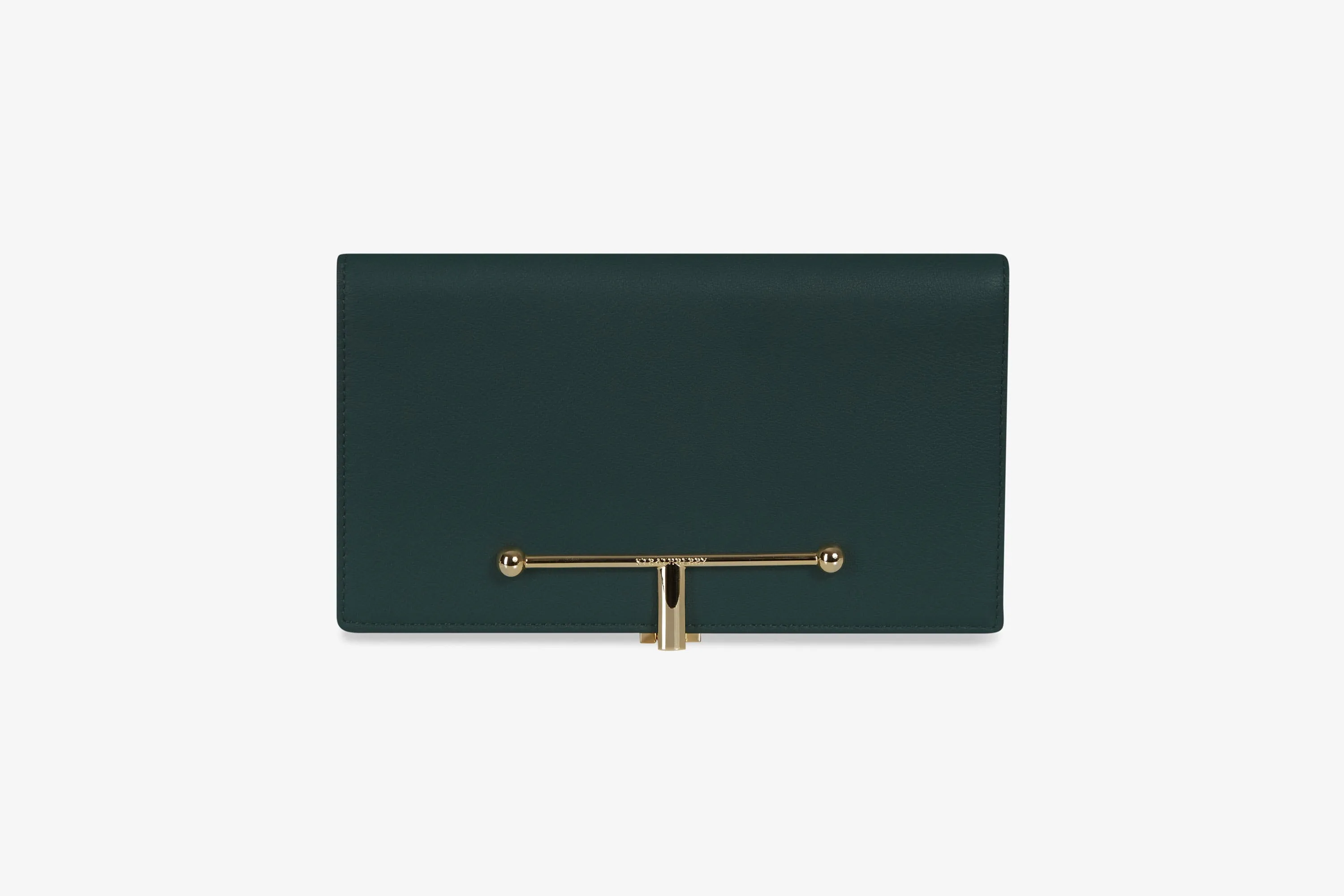 Large Melville Street Wallet - Bottle Green