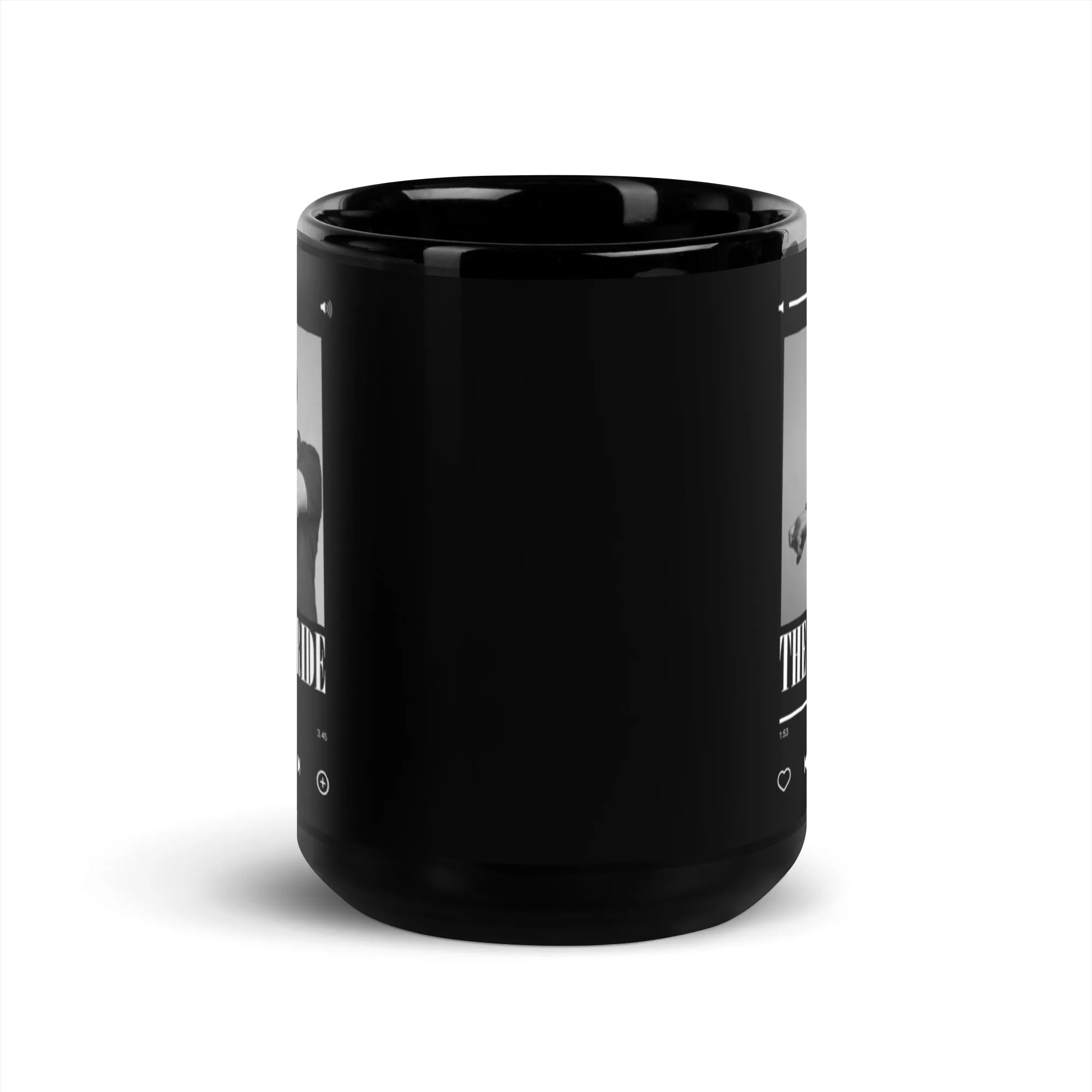 Last Ride Black Glossy Mug