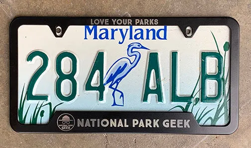 License Plate Frame (US shipping via USPS only)-shipping NOT included