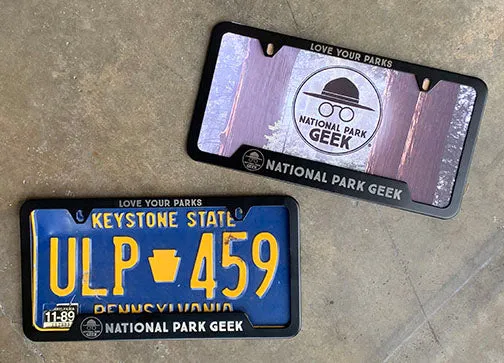 License Plate Frame (US shipping via USPS only)-shipping NOT included