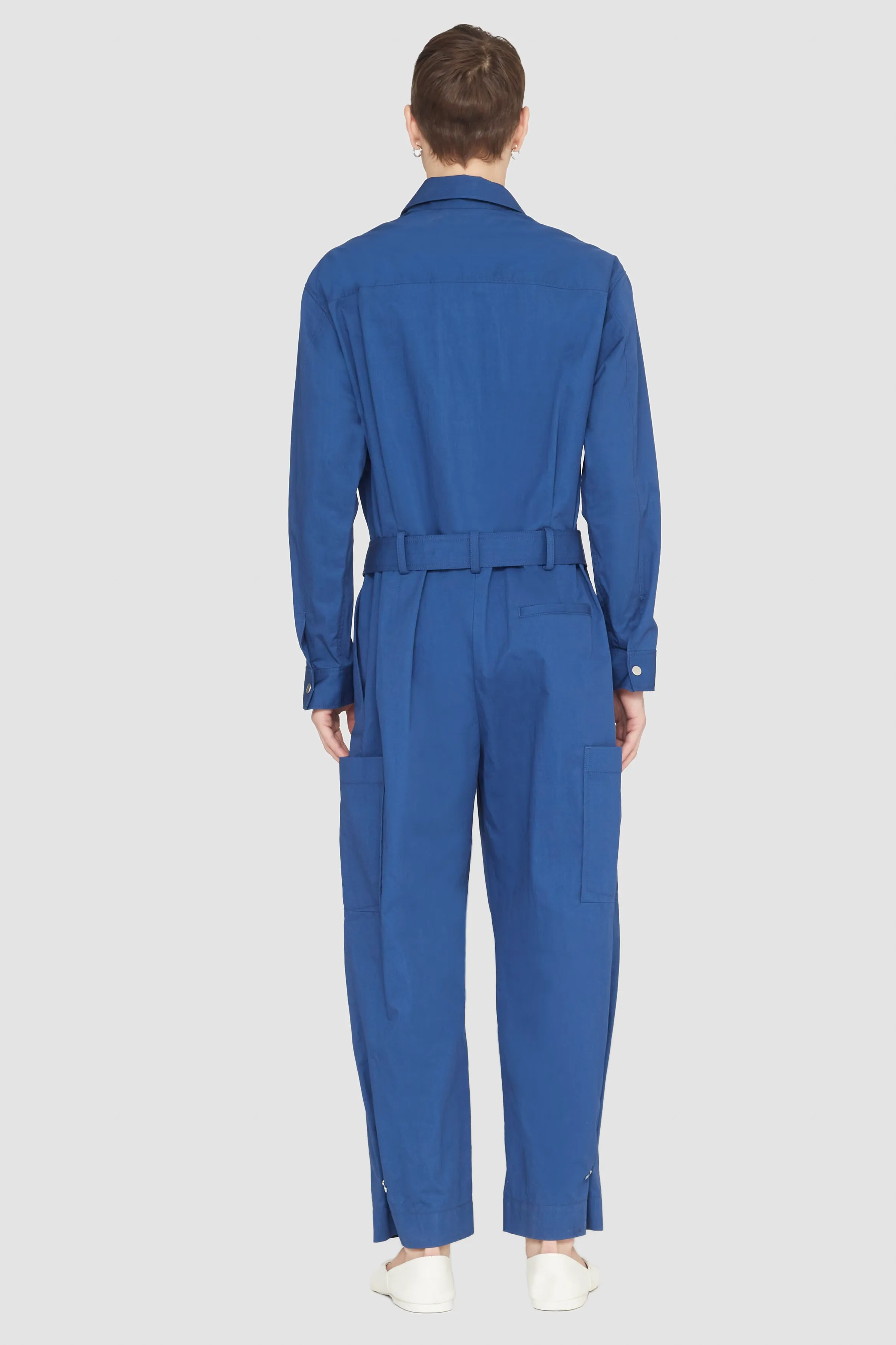 Long-Sleeve Jumpsuit