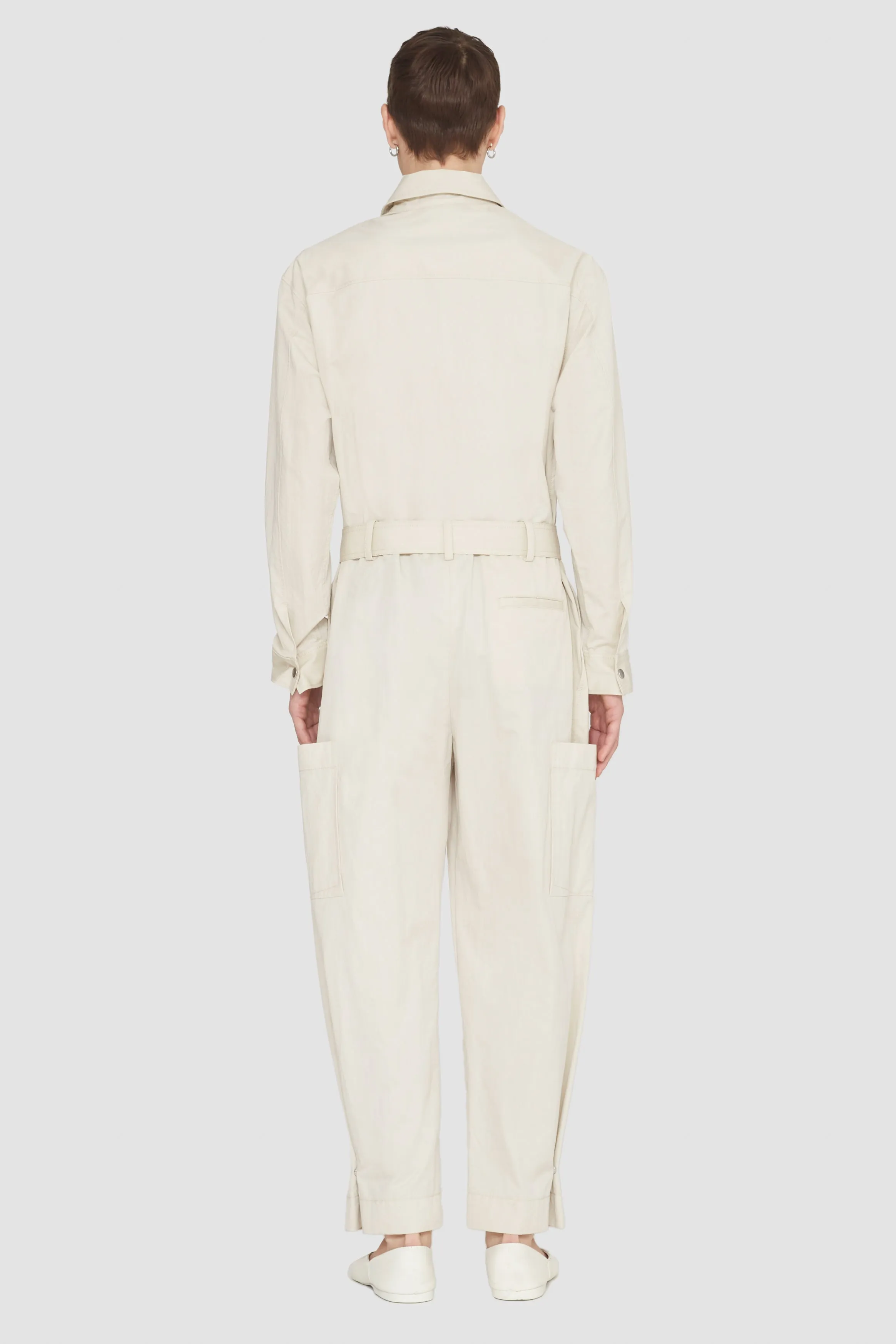 Long-Sleeve Jumpsuit