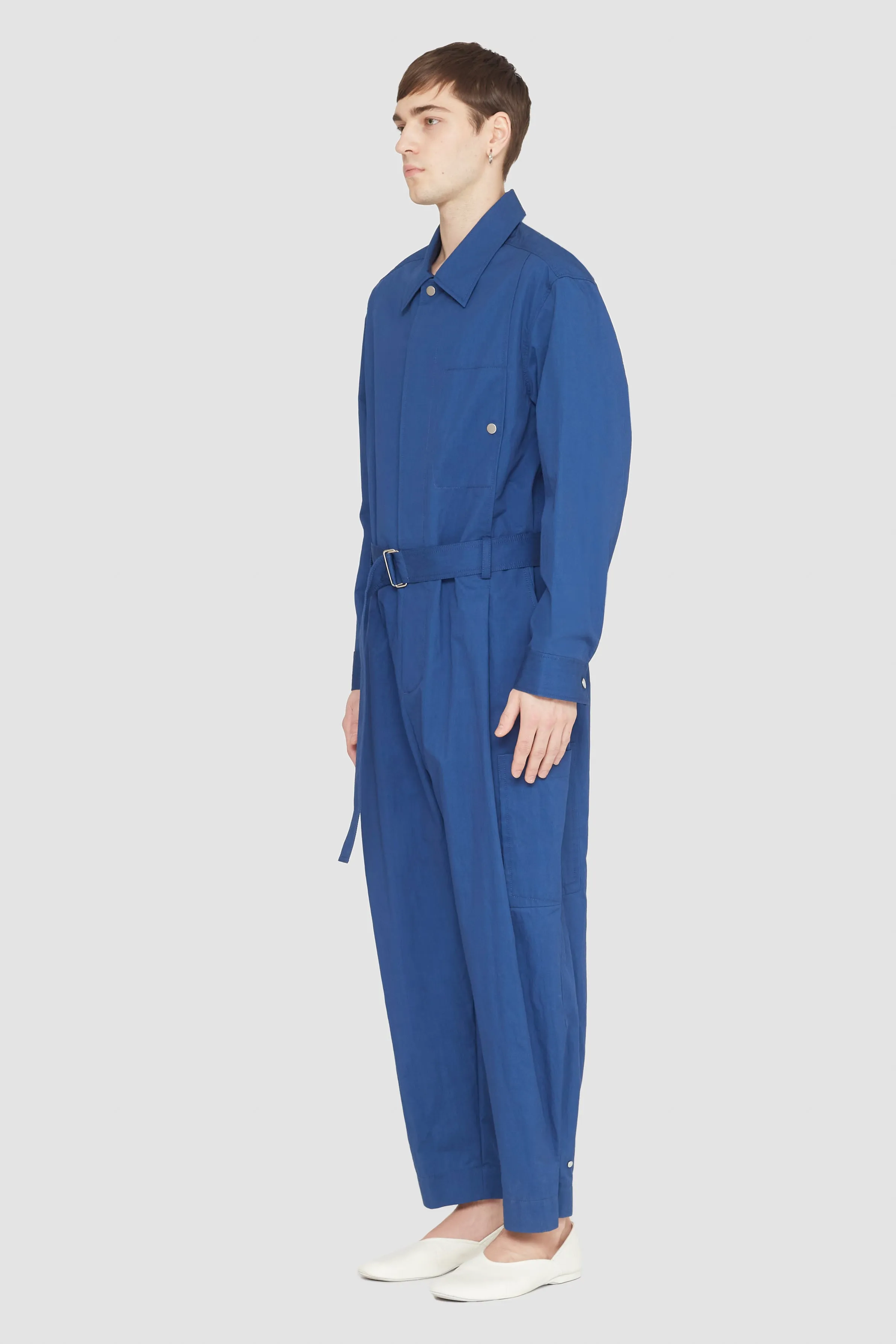 Long-Sleeve Jumpsuit