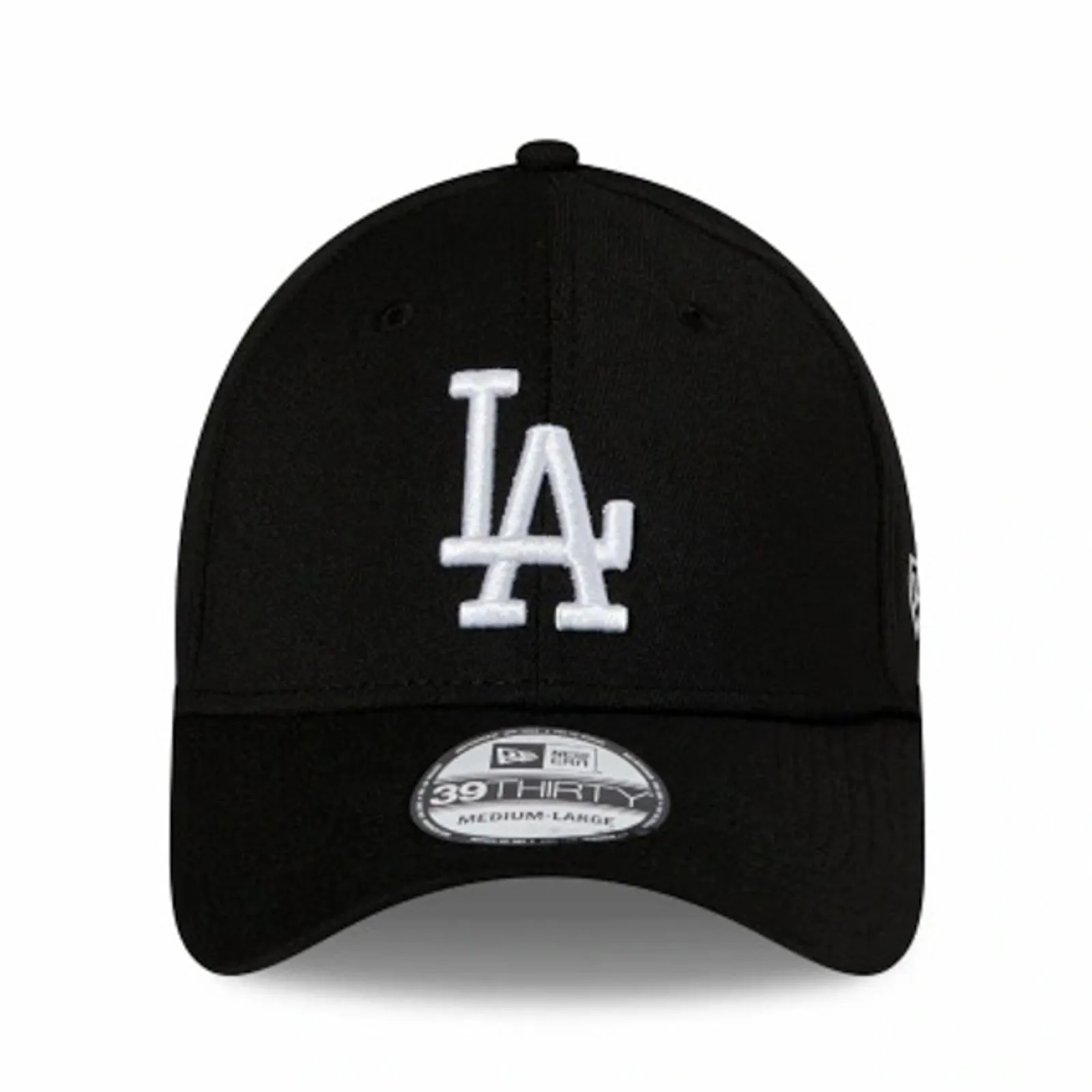 Los Angeles Dodgers Black Cap 39THIRTY Stretch Fit by New Era