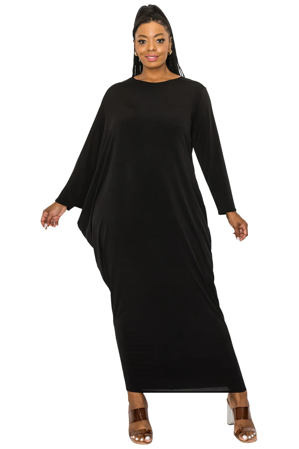 Louella Asymmetrical Maxi Dress