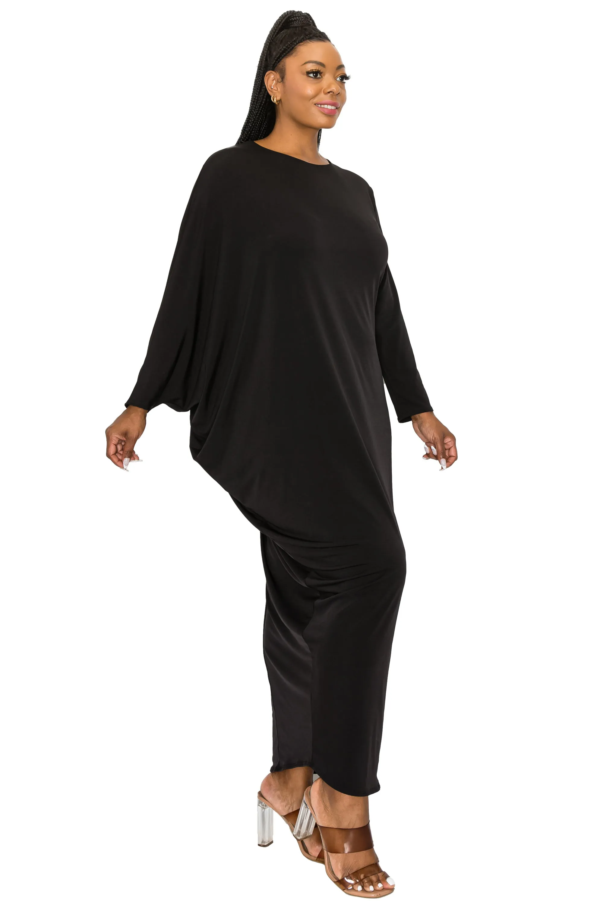 Louella Asymmetrical Maxi Dress