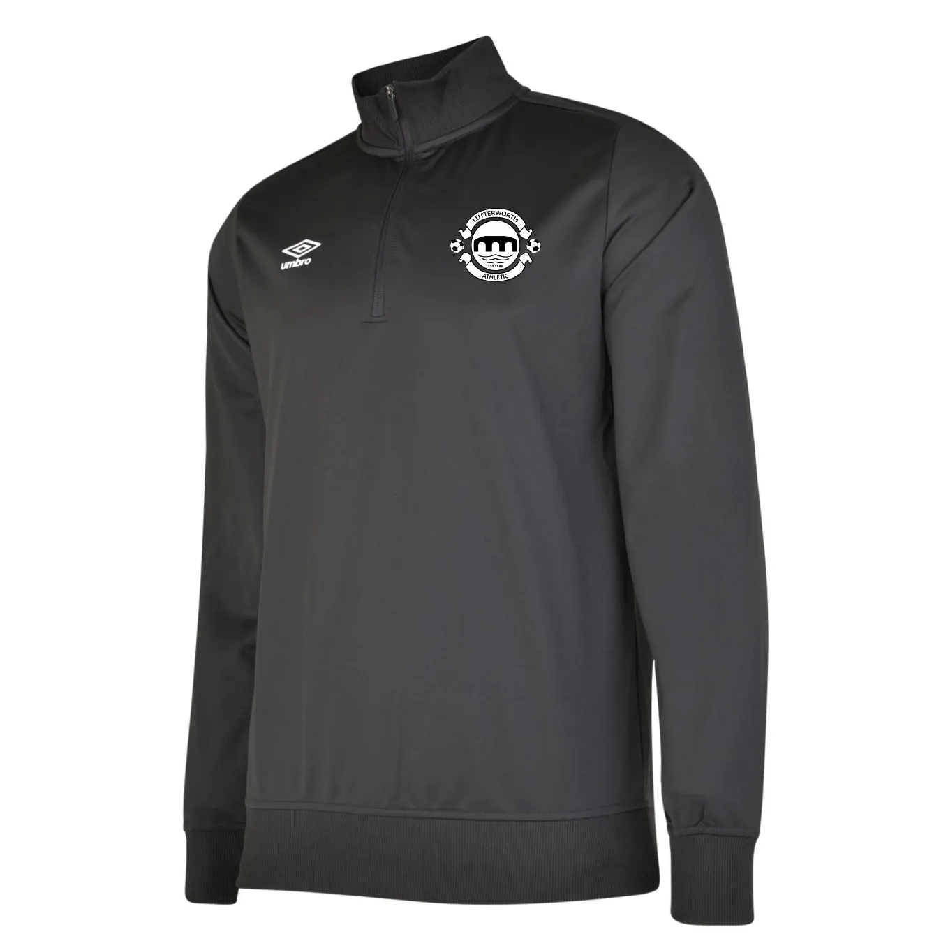 Lutterworth Athletic - Half Zip Sweat