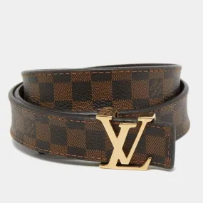 LV Damier Ebene Canvas Belt