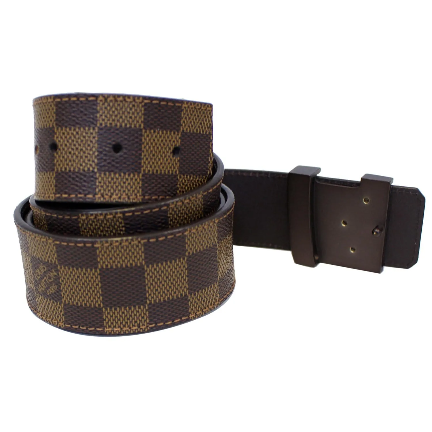 LV Damier Ebene Canvas Belt