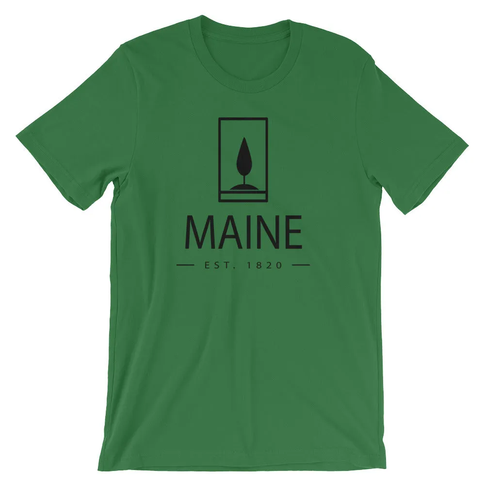 Maine - Short-Sleeve Unisex T-Shirt - Established