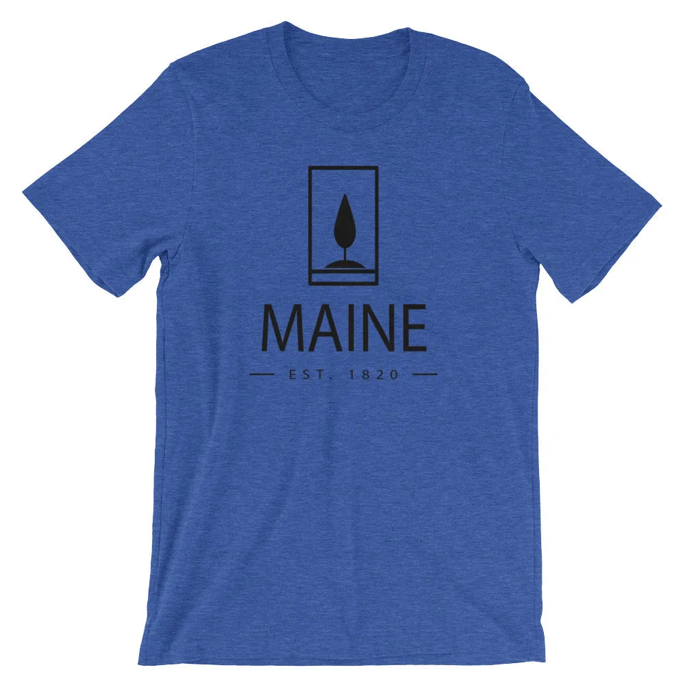 Maine - Short-Sleeve Unisex T-Shirt - Established