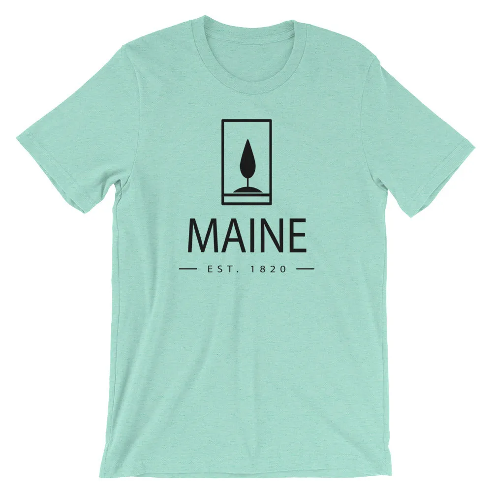 Maine - Short-Sleeve Unisex T-Shirt - Established