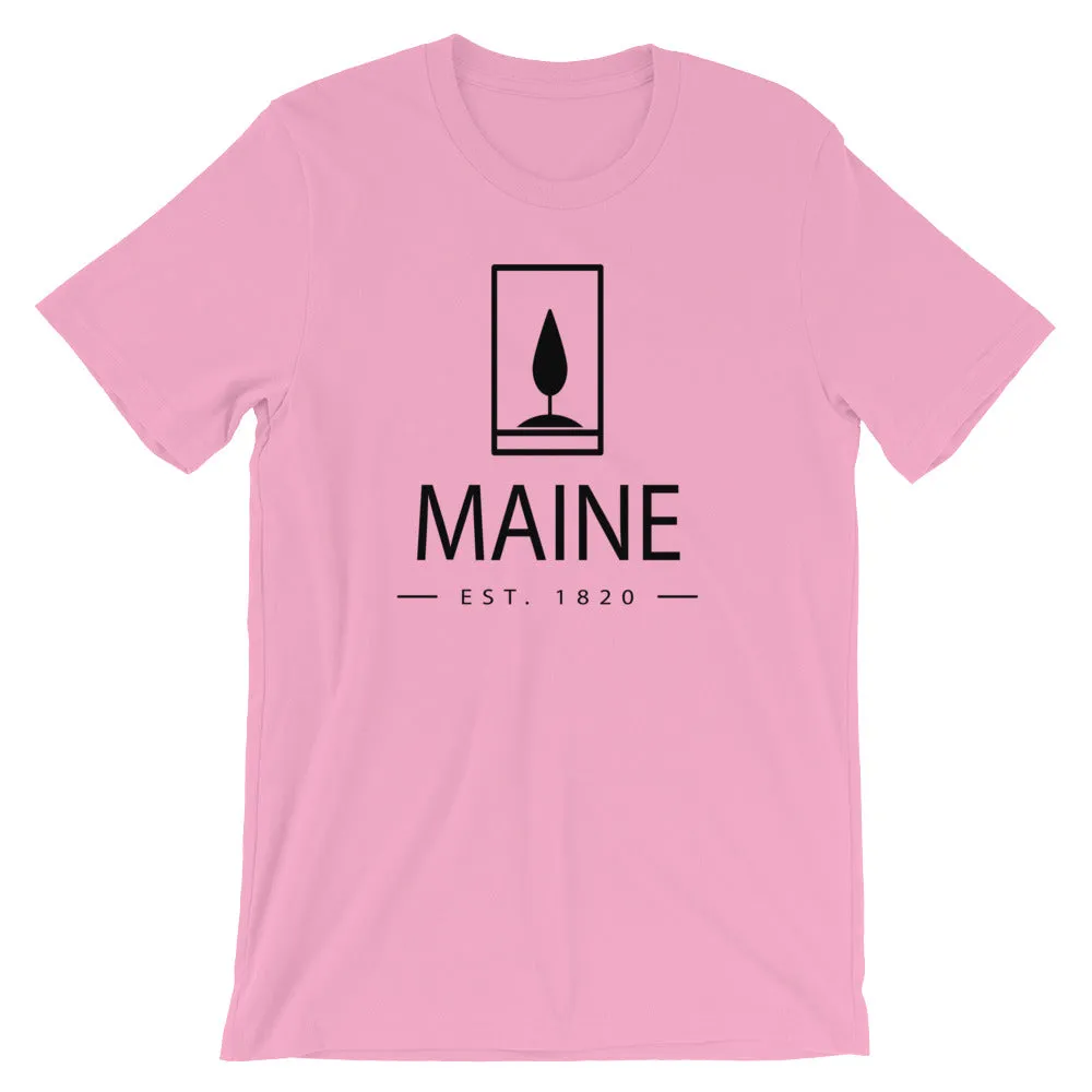 Maine - Short-Sleeve Unisex T-Shirt - Established