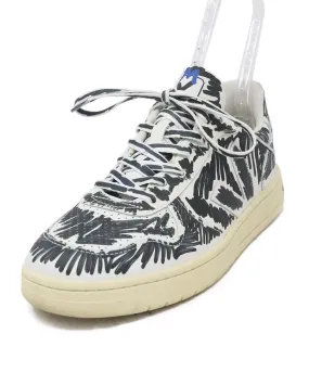 Marni x Veja B&W Print Leather Sneakers sz 12