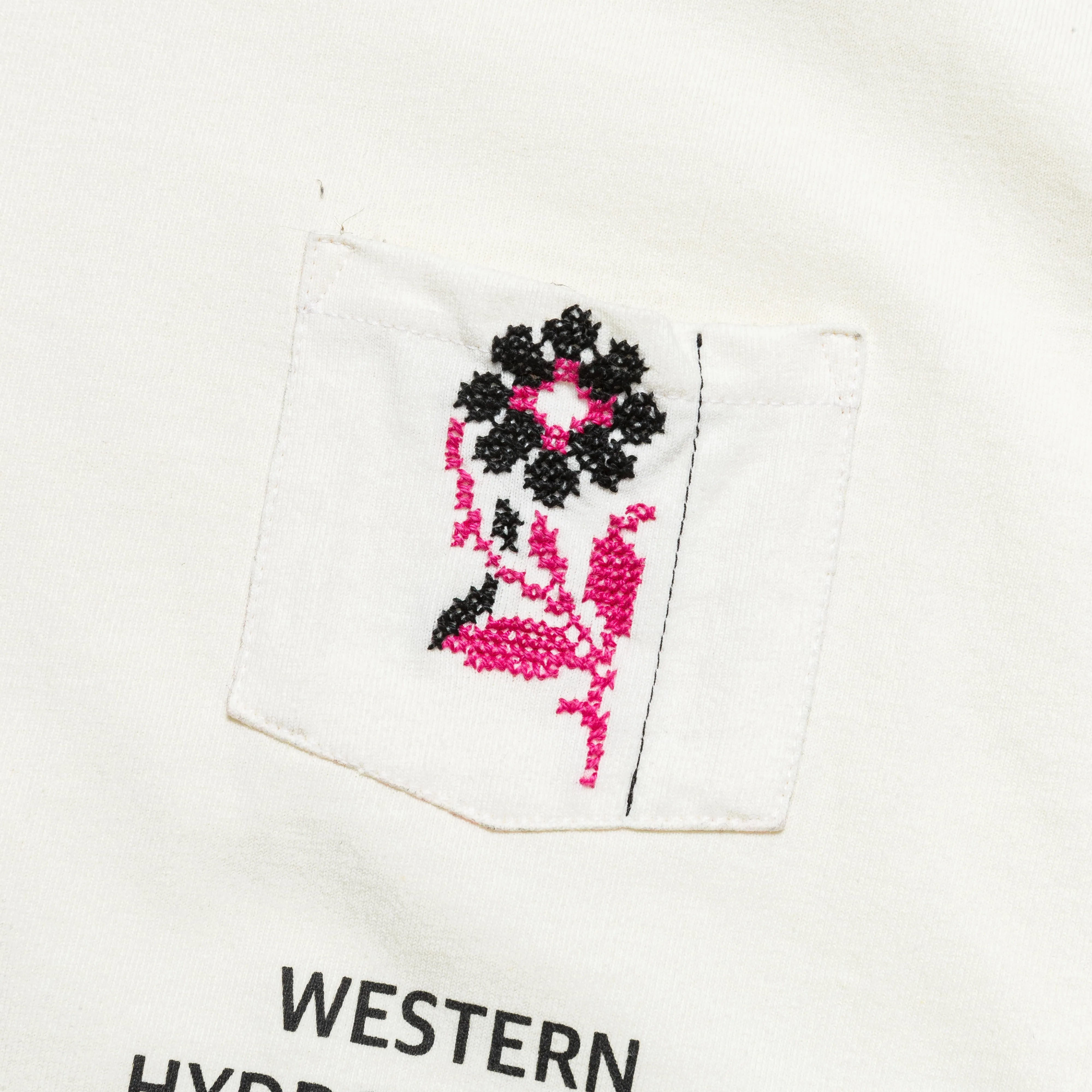 Mawj Logo Long Sleeve Shirt × Western Hydrodynamic Research - White