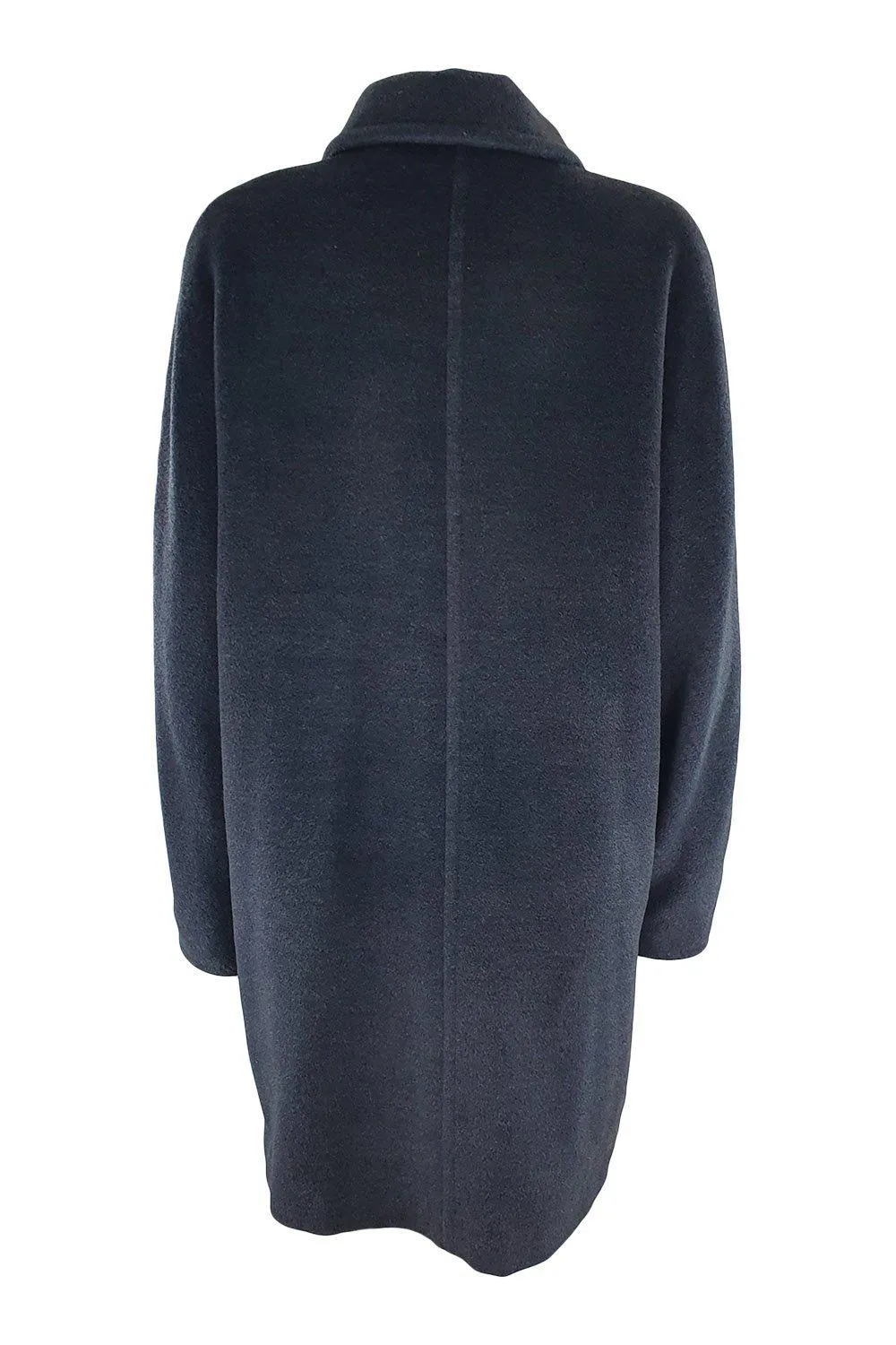 MAX MARA Grey Wool and Cashmere Blend Overcoat (UK 12)