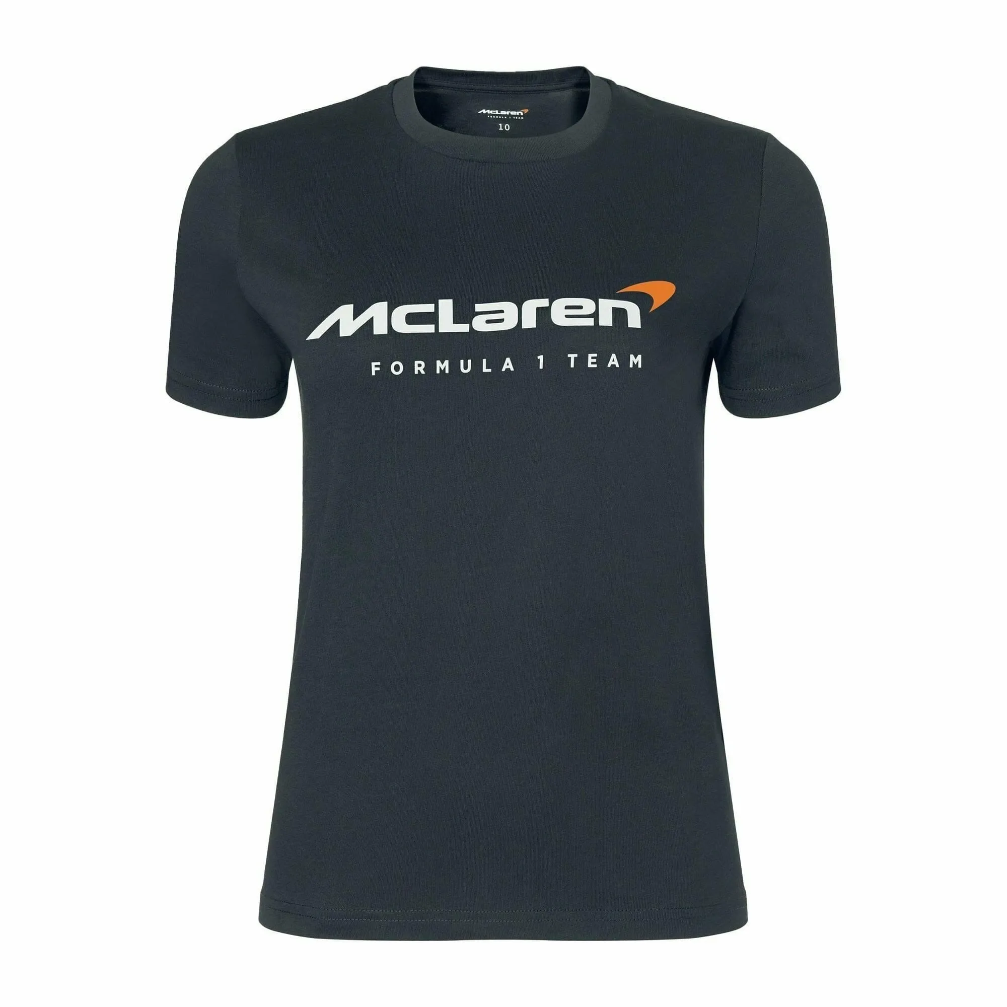 McLaren F1 Women's Core Essentials Logo T-Shirt -Papaya/Phantom/Blue/Black/Storm Gray