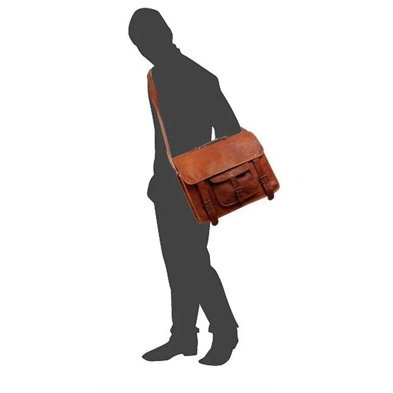 Men's Special Leather Laptop Bag