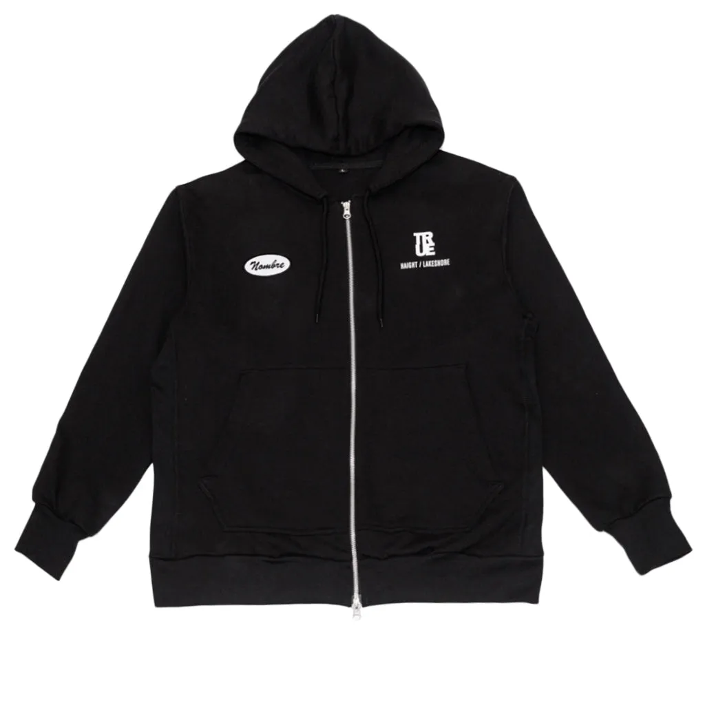 Men's True J.O.K. Zip Hoodie Black