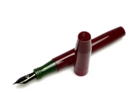 Model 46 Fountain Pen - Sweet Maroon Vintage Green