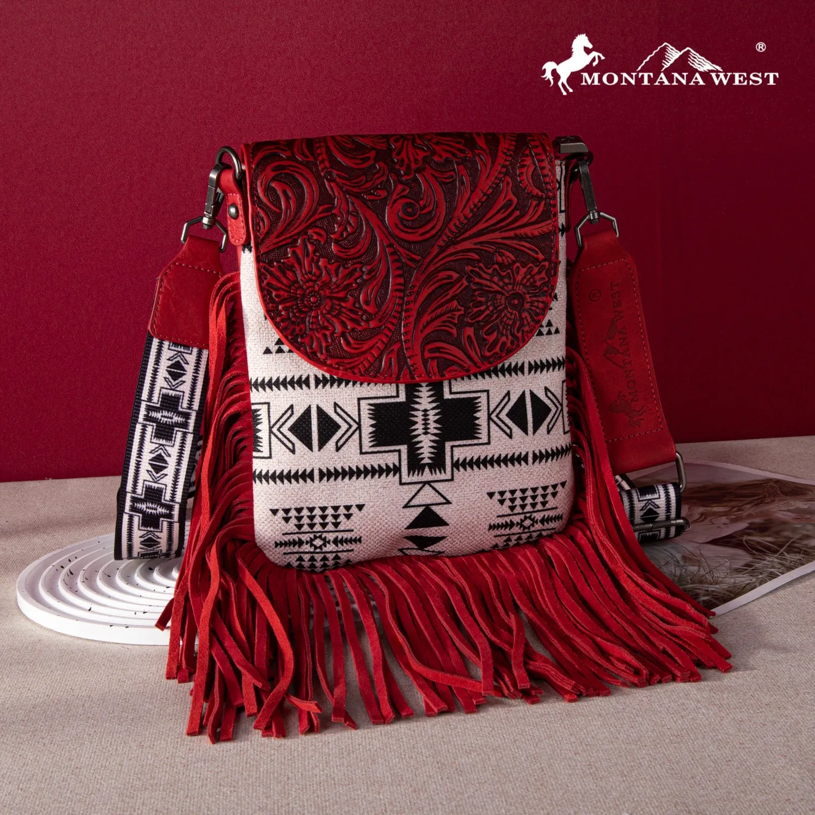 Montana West Aztec Collection Crossbody Bag