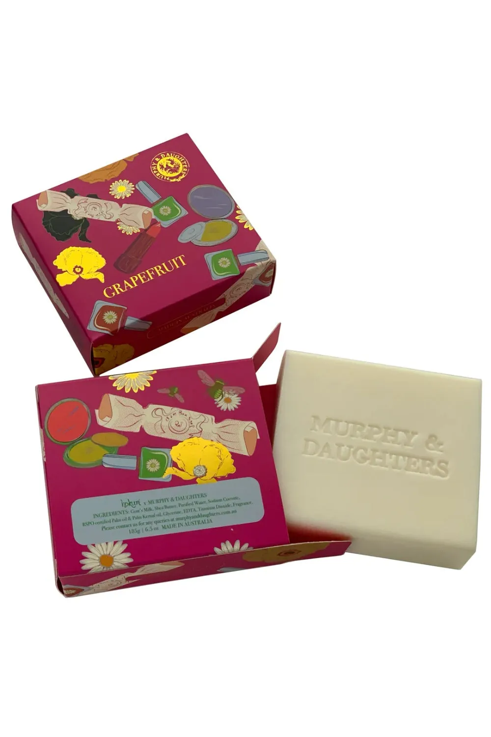 MURPHY & DAUGHTERS BOXED SOAP GRAPEFRUIT