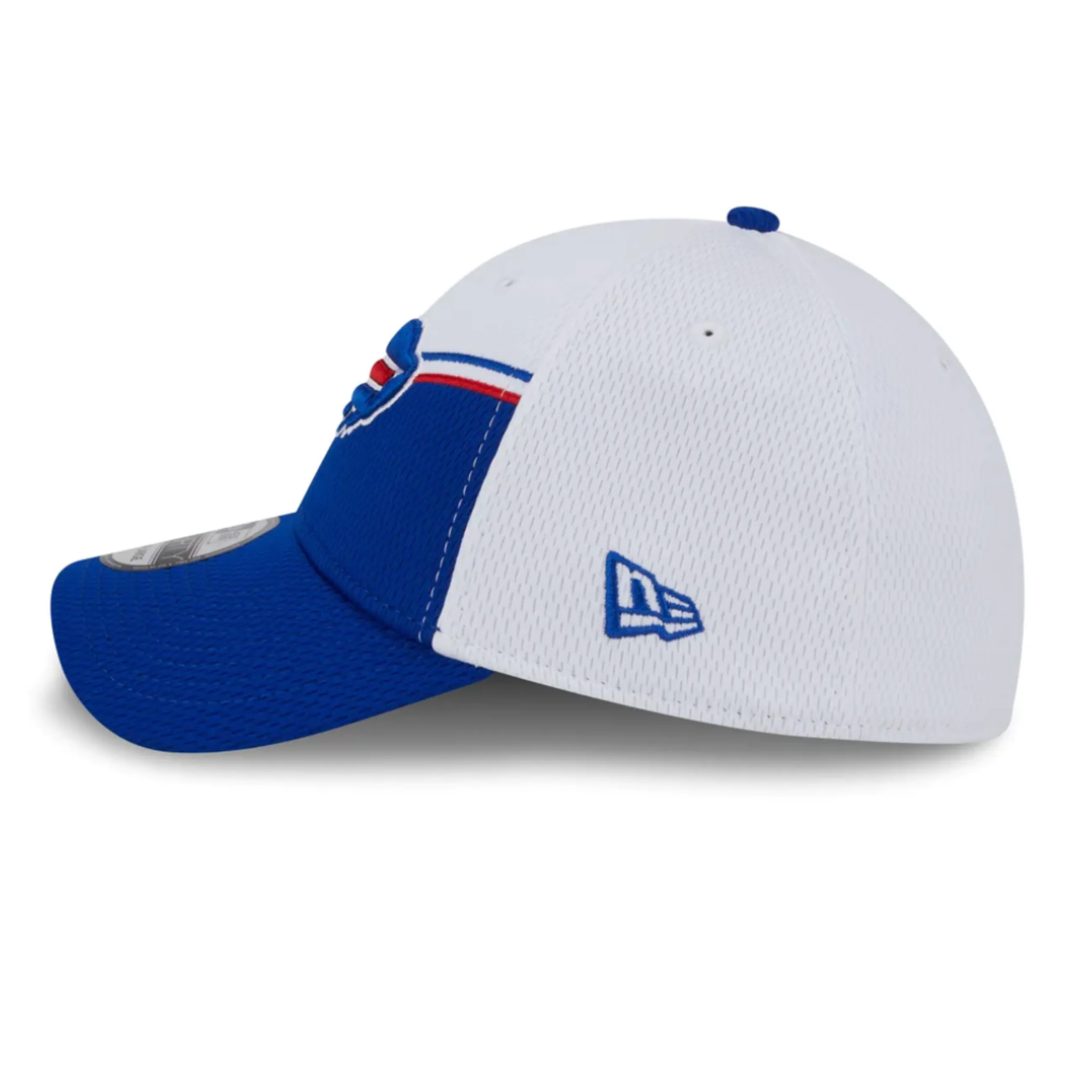 New Era Bills 2023 Sideline White 39THIRTY Stretch Fit