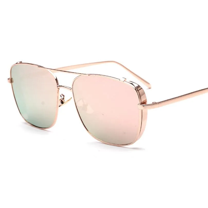 New Metal Alloy Frame Square Sunglasses For Men And Women -SunglassesCraft