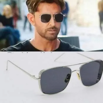 New Metal Alloy Frame Square Sunglasses For Men And Women -SunglassesCraft