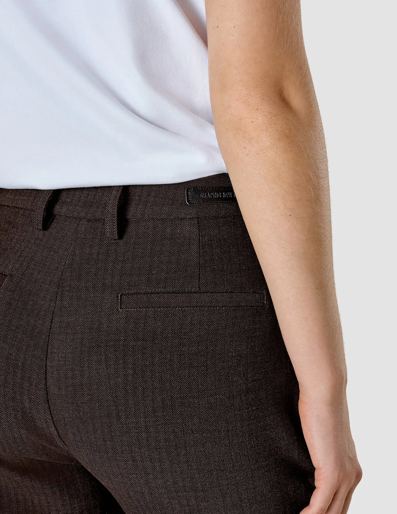 No. 1 Pants Tapered Dark Chokolate