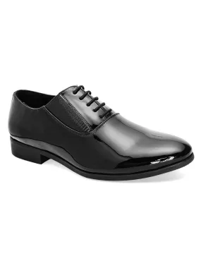 OJ Black Patent Derby Shoes