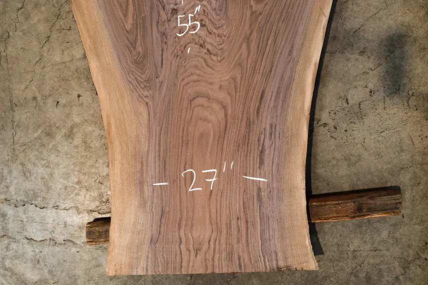 Oregon Black Walnut Slab 050624-9