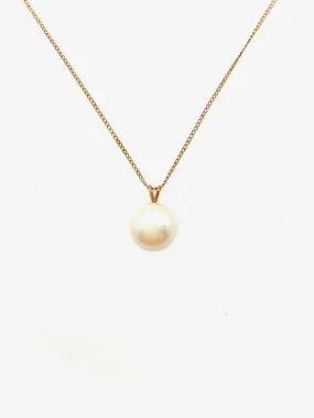 Pearl Button Necklace