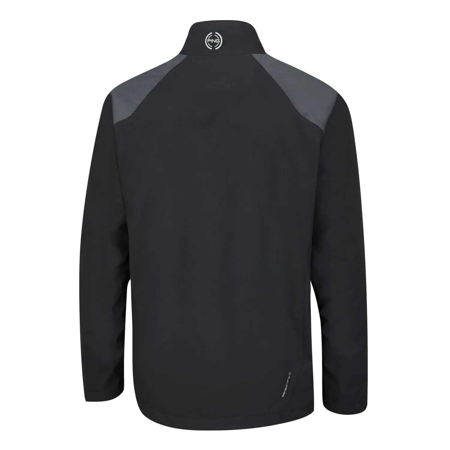 Ping SensorDry S2 Waterproof Golf Jacket - Black/Asphalt